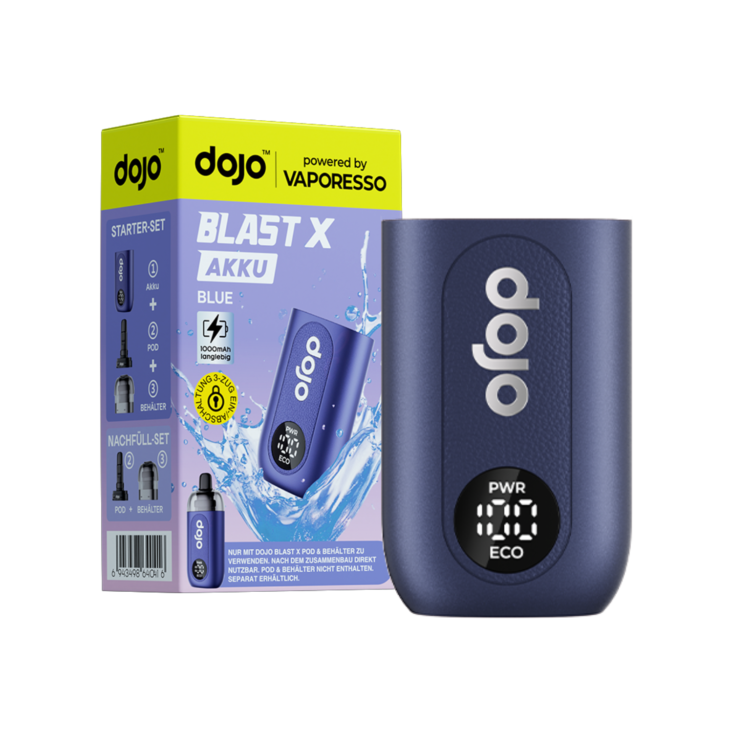 DOJO BLAST X, BATTERY BLUE