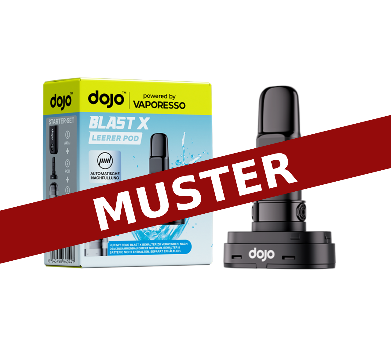 MUSTER Dojo Blast X, Leerpod